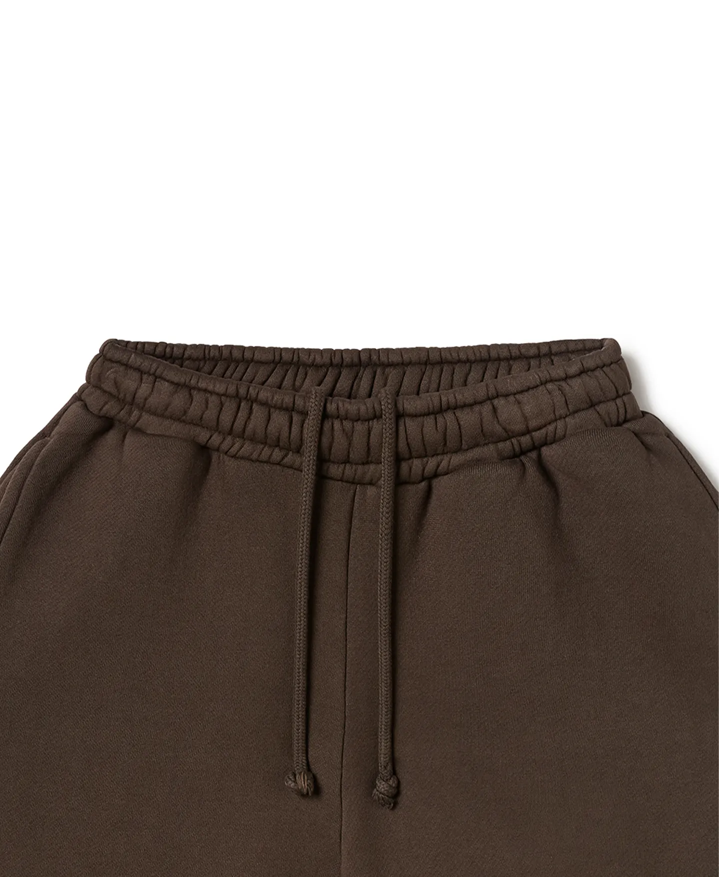 450 GSM 'Dark Chocolate' Straight-leg Pants