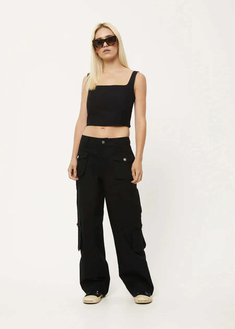 Afends Womens Linger Recycled Cargo Pants