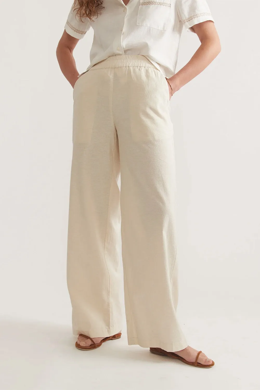 ALLISON HEMP TROUSER