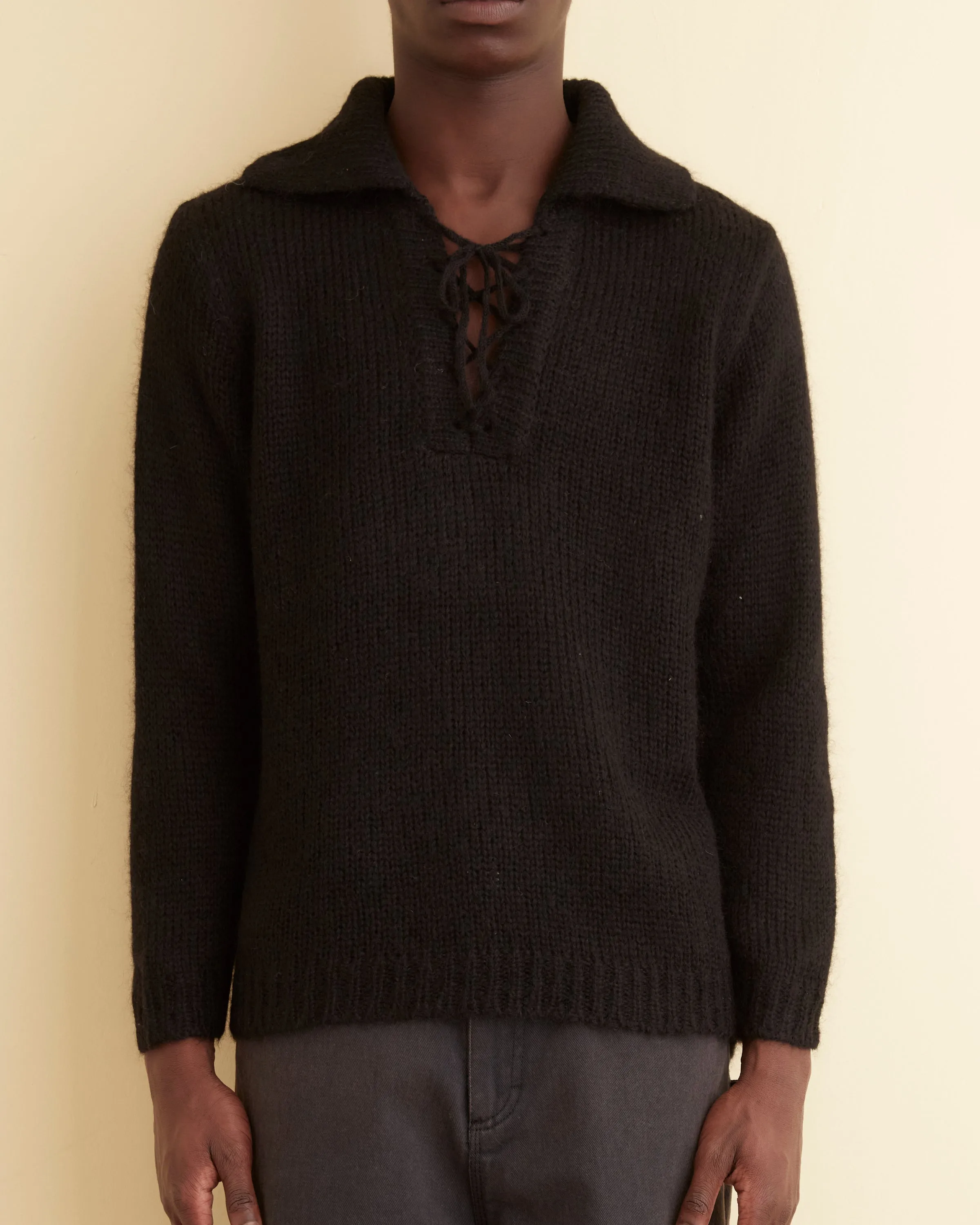 Alpine Pullover - Black