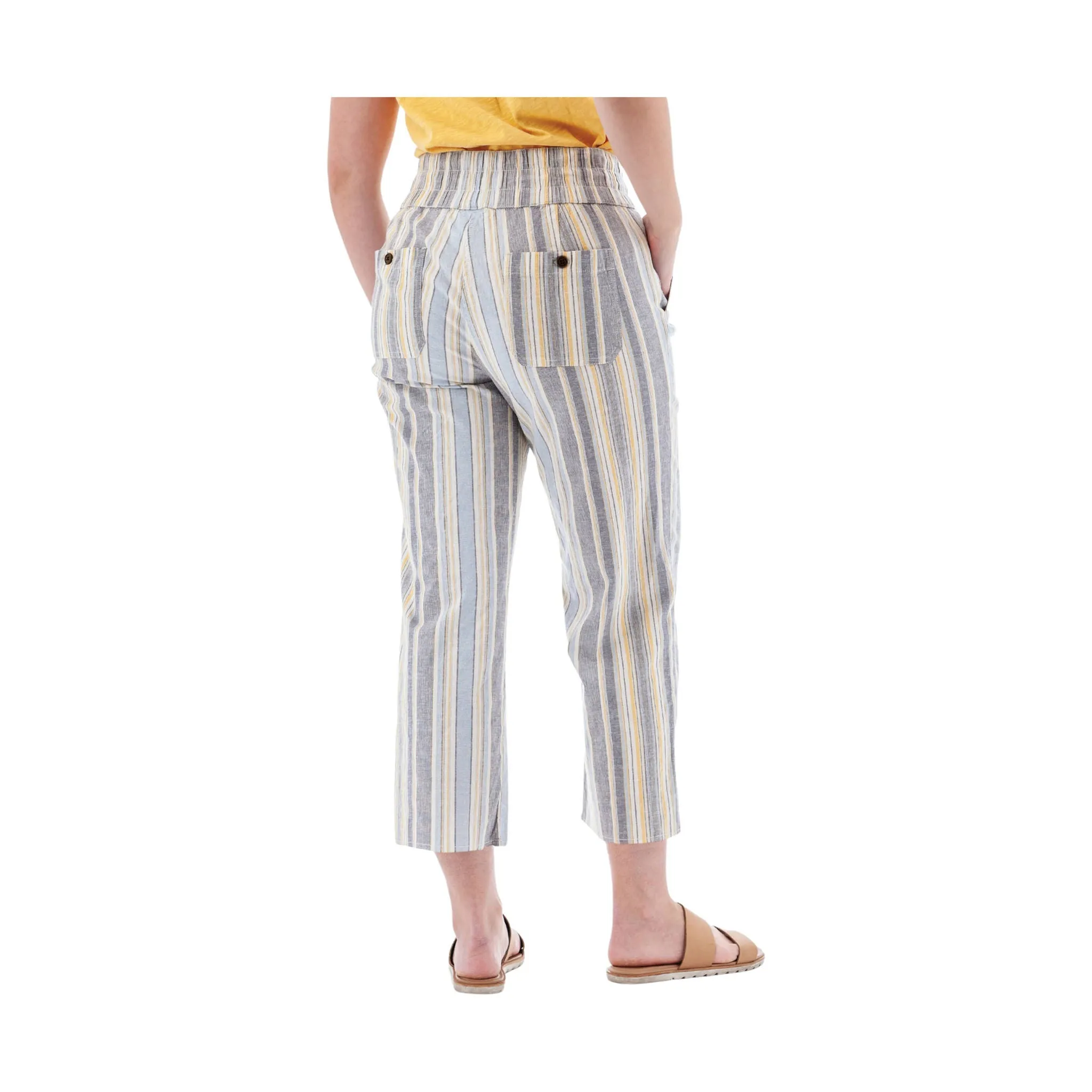 Aventura Women's Shoreline Crop Pant - Cashmere Blue - ONLINE STORE CREDIT/EXCHANGE ONLY