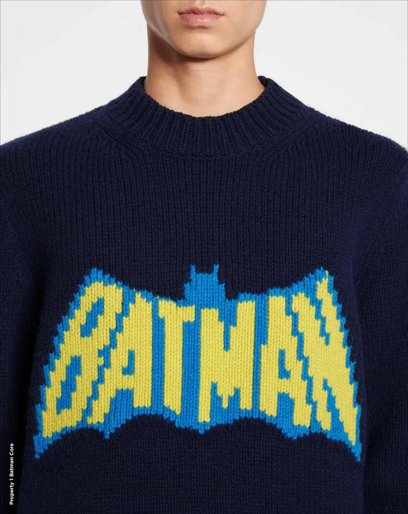 Batman Knitted Crewneck