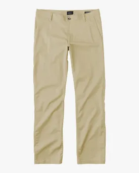 Boys Weekday Stretch Pants - Khaki