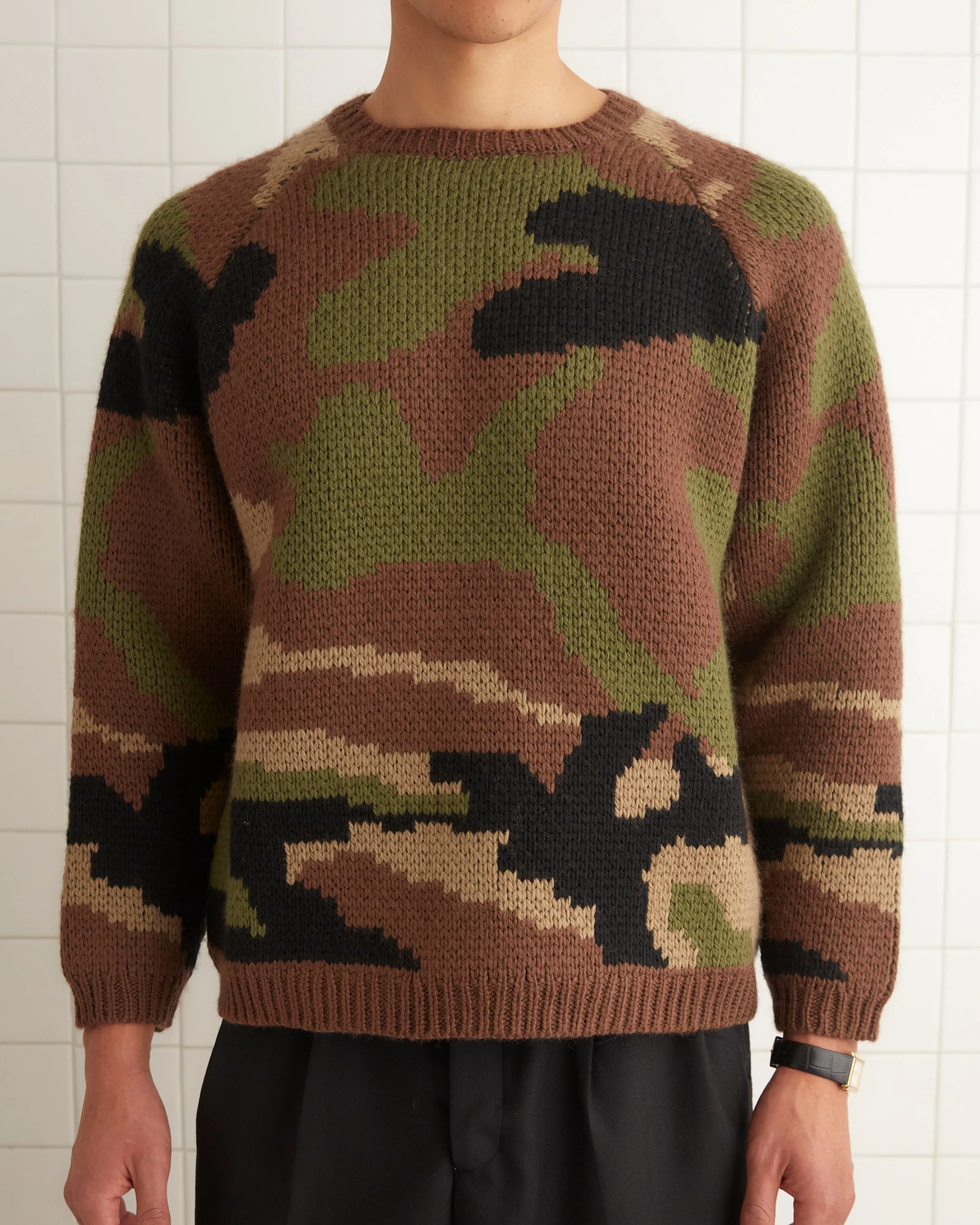 Camouflage Crewneck