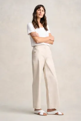 Cotton Wide Leg Pant