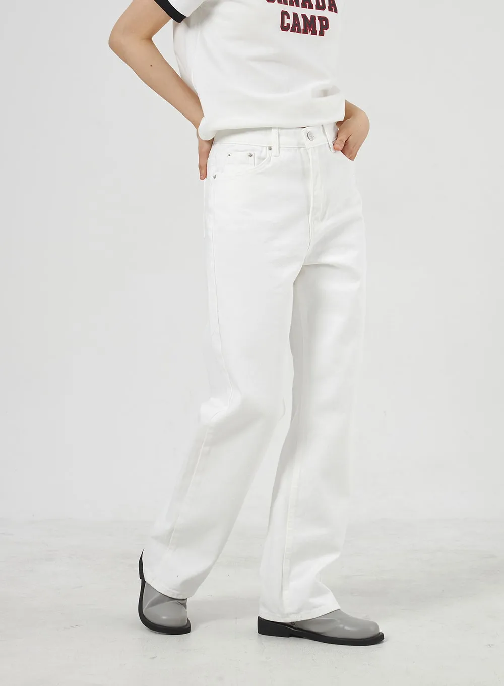 Cotton Wide Leg Pants OA307