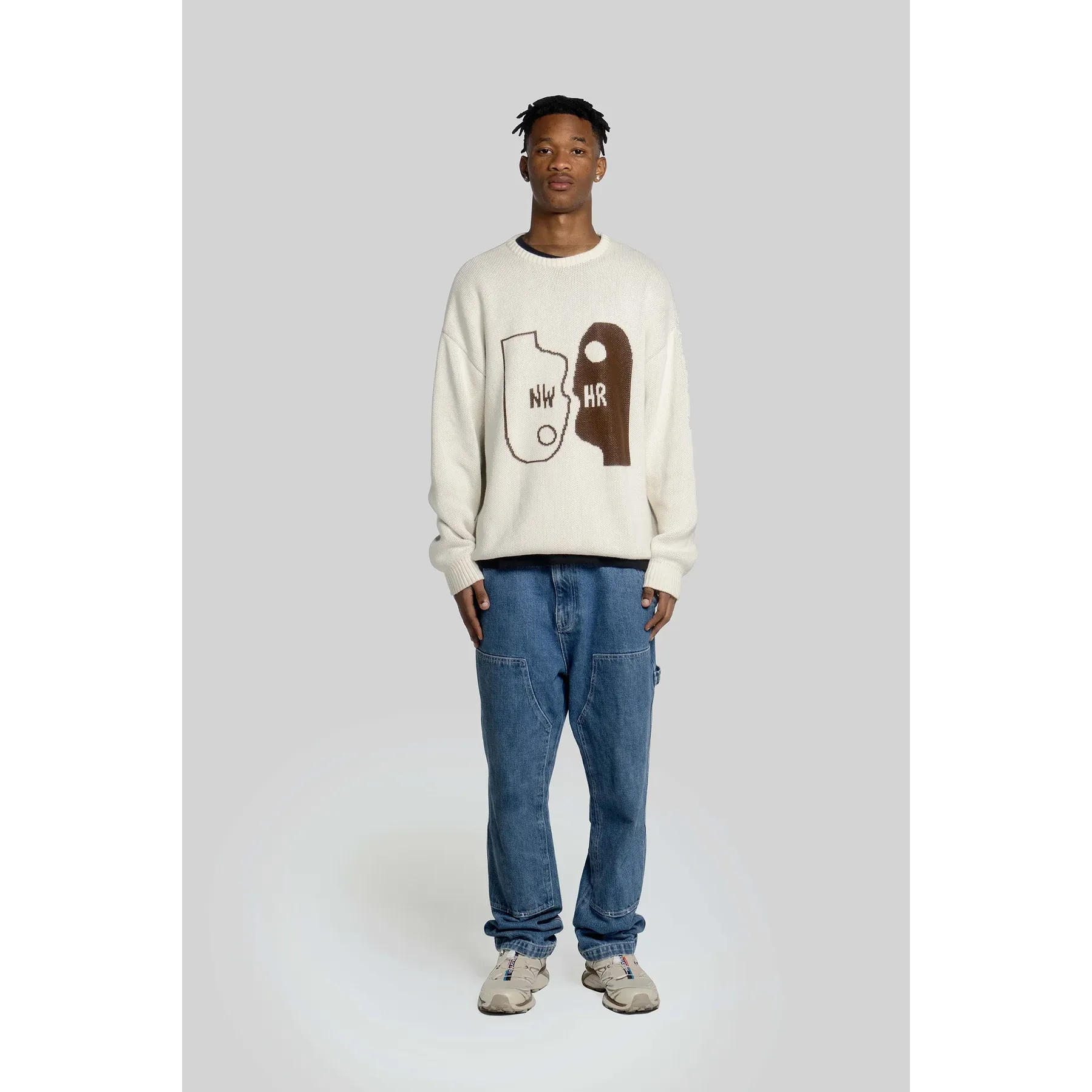 Faces Sweater