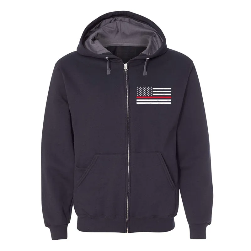 Full Zip - Thin Red Line Remember