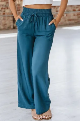 Heidi Drawstring Wide Leg Pant | S-XL