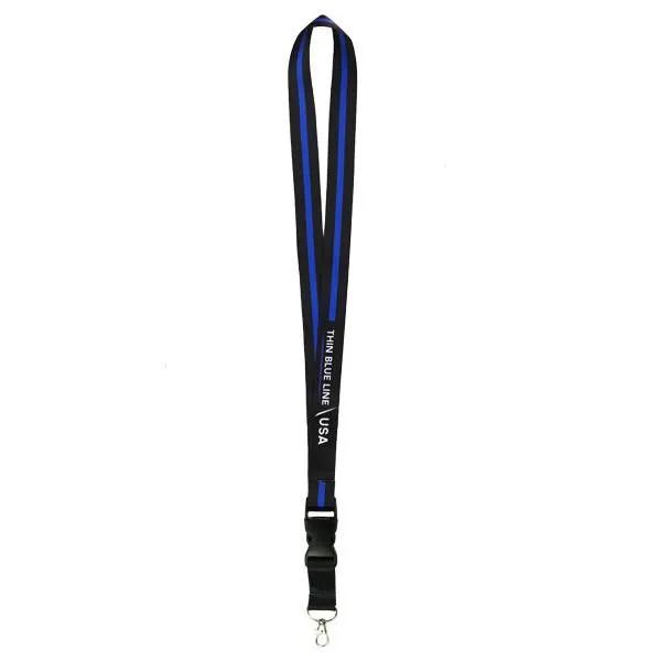 Lanyard - Thin Blue Line Classic