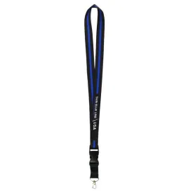 Lanyard - Thin Blue Line Classic