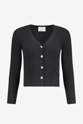 Lima Cardigan Ebano Black