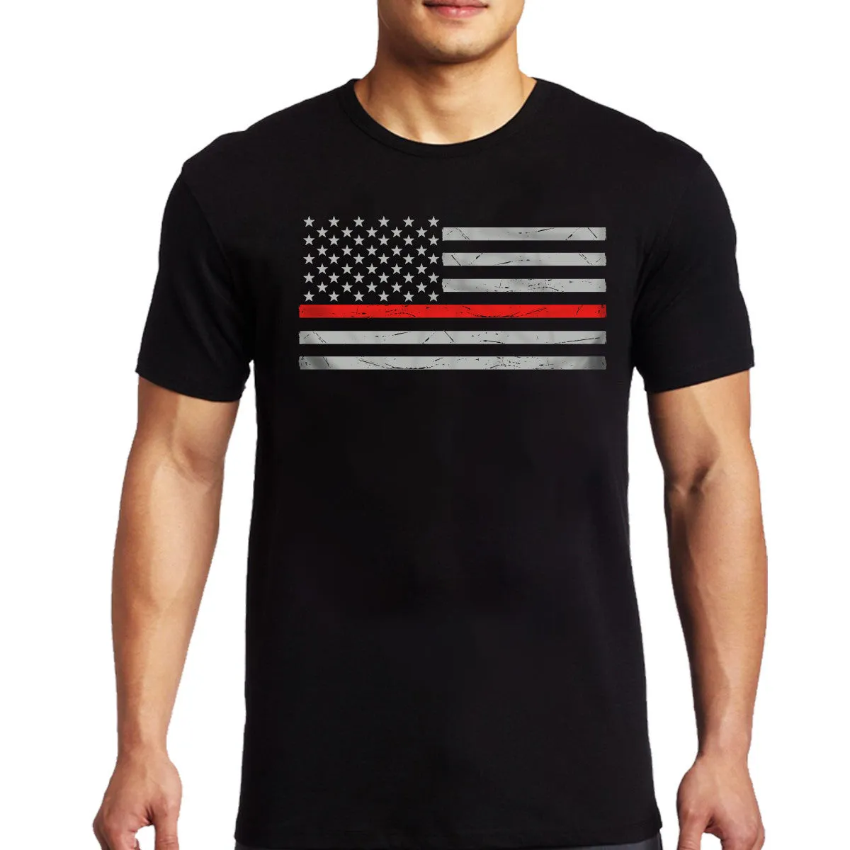 Men's T-Shirt - Classic Thin Red Line