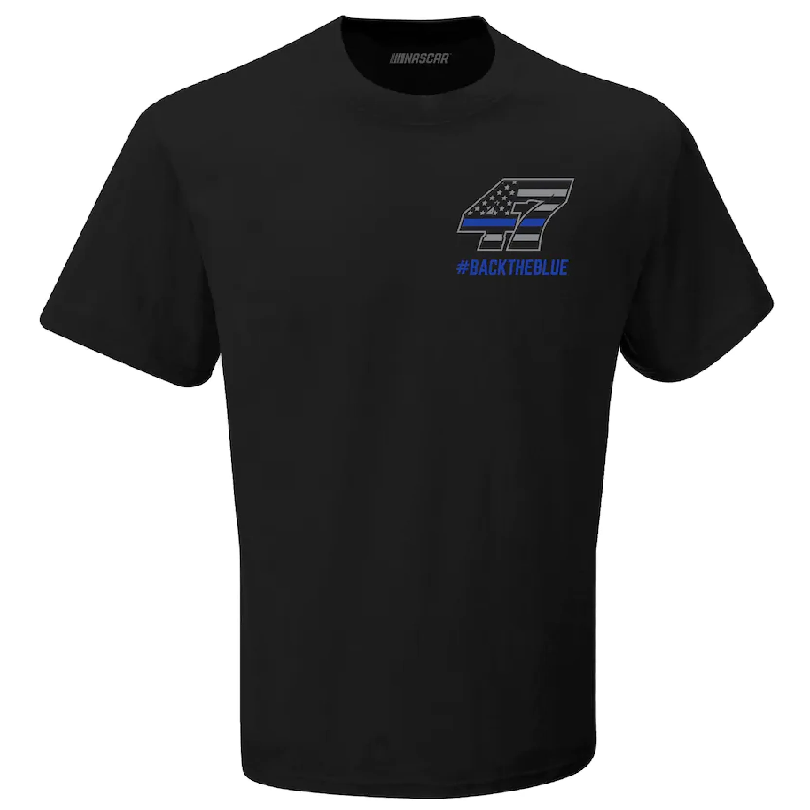 Men's T-Shirt - NASCAR Kyle Weatherman 2020 #BackTheBlue