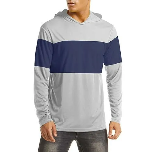 Men's UPF 50  Sun Protection Hoodie - Summer-Ready UV Shield