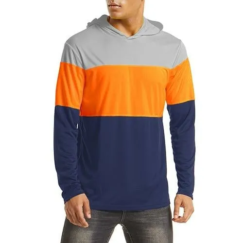 Men's UPF 50  Sun Protection Hoodie - Summer-Ready UV Shield