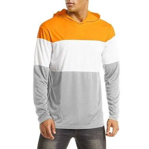 Men's UPF 50  Sun Protection Hoodie - Summer-Ready UV Shield