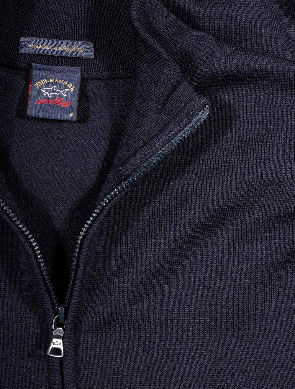 Mock-neck Jumper Navy