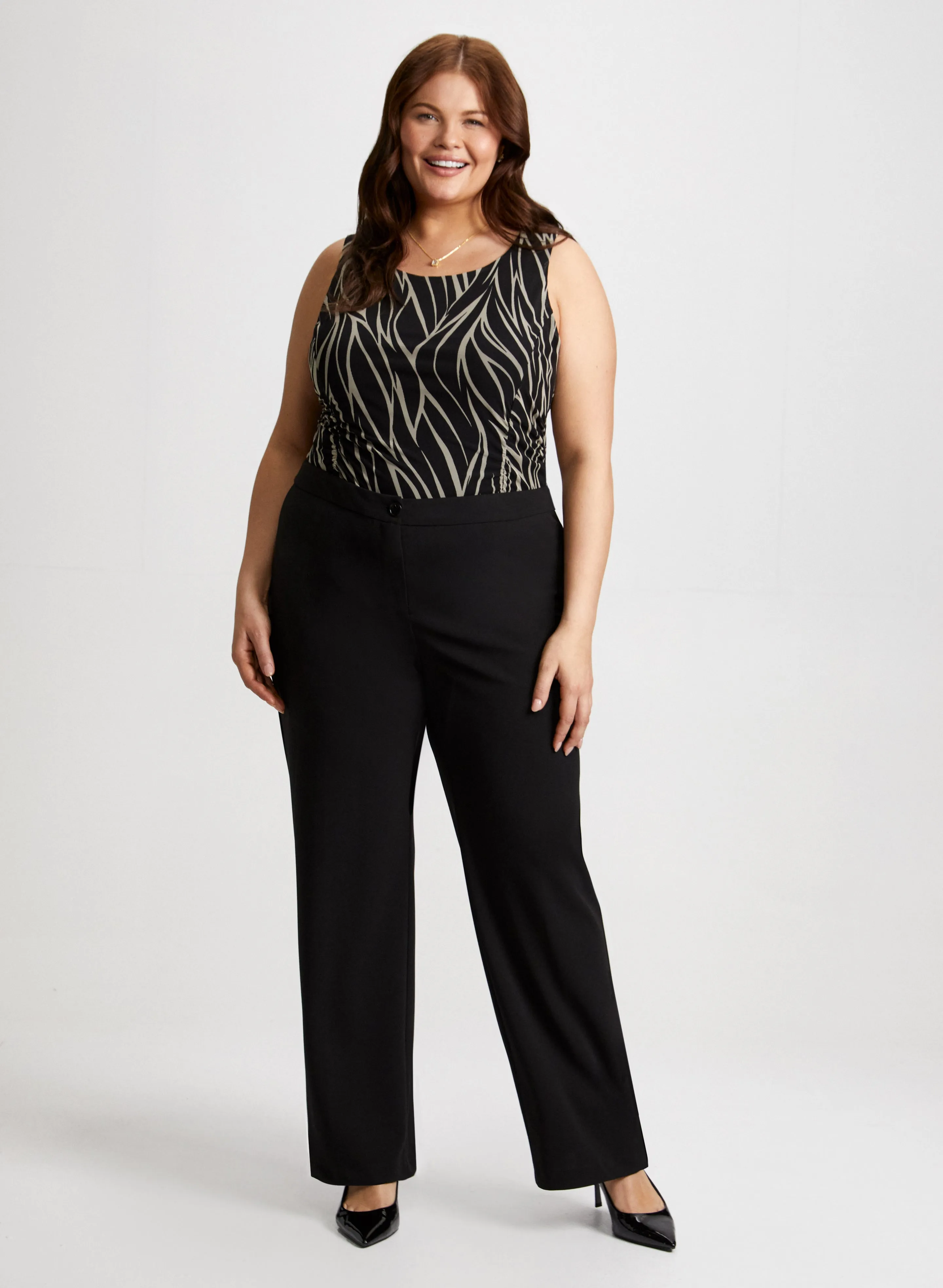 Modern Fit Straight Leg Pants