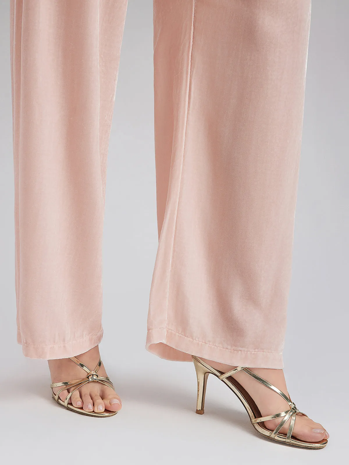 Neo Chinese Style Velvet Pants