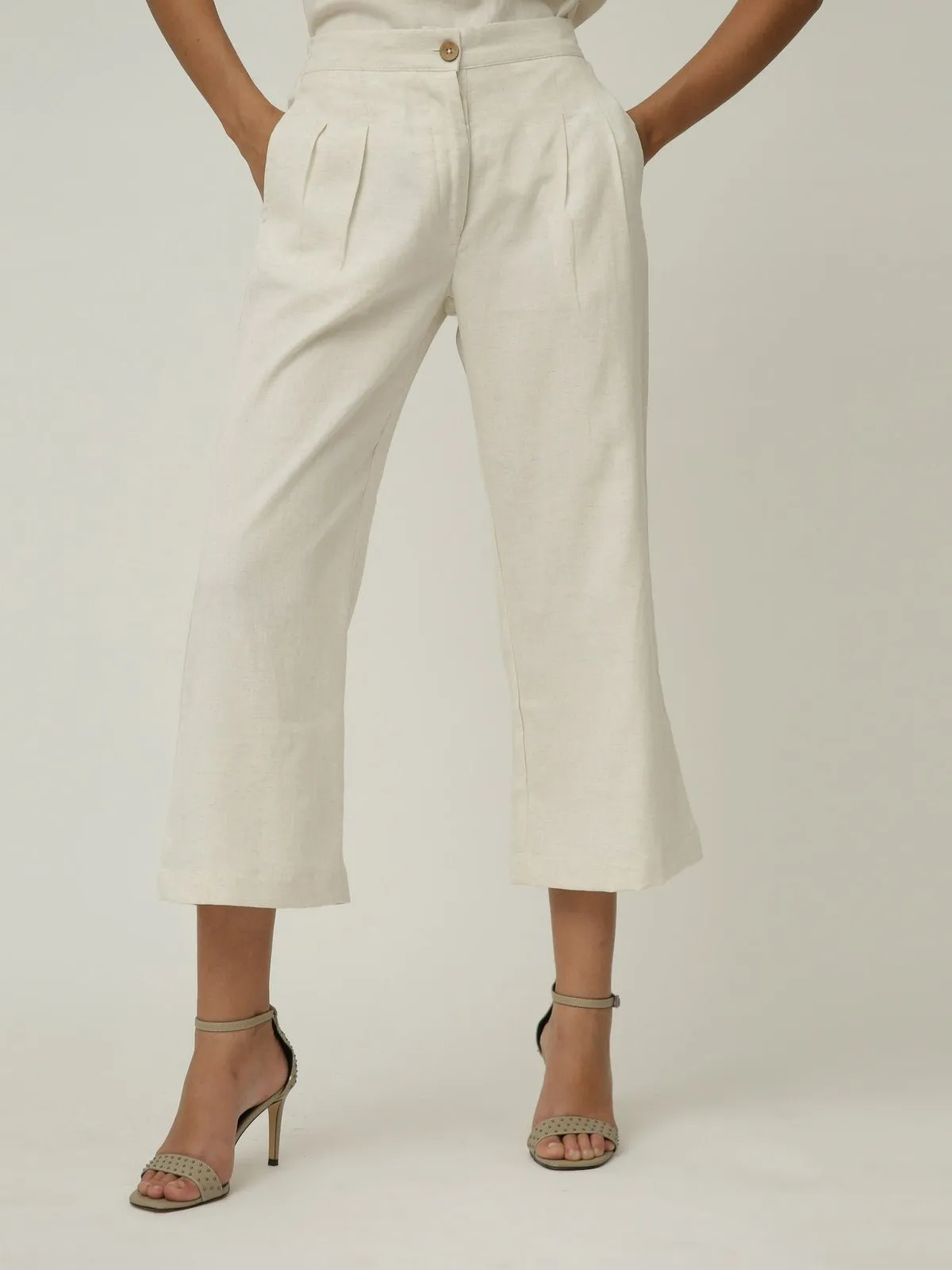 Organic Cotton Slip Top with Trousers Co-ords Set