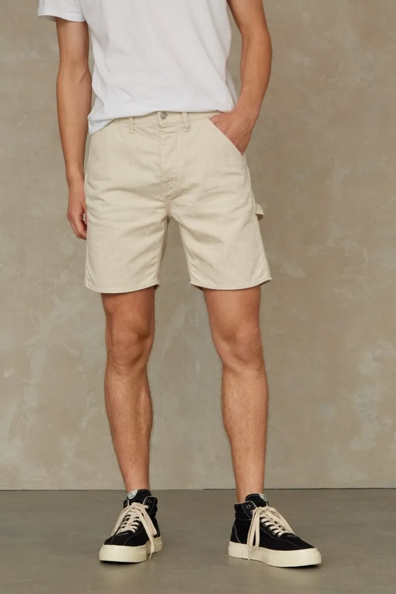 Philip Shorts | Ecru Hemp