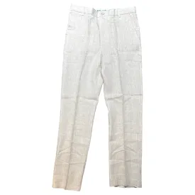 Prestige Oatmeal High End Linen Pants