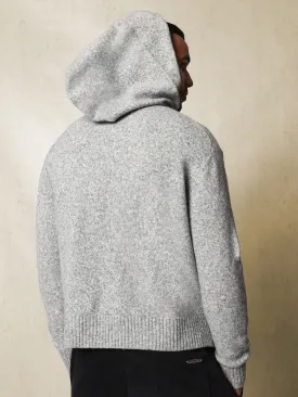 Regular Fit Overhead Knit Hoodie