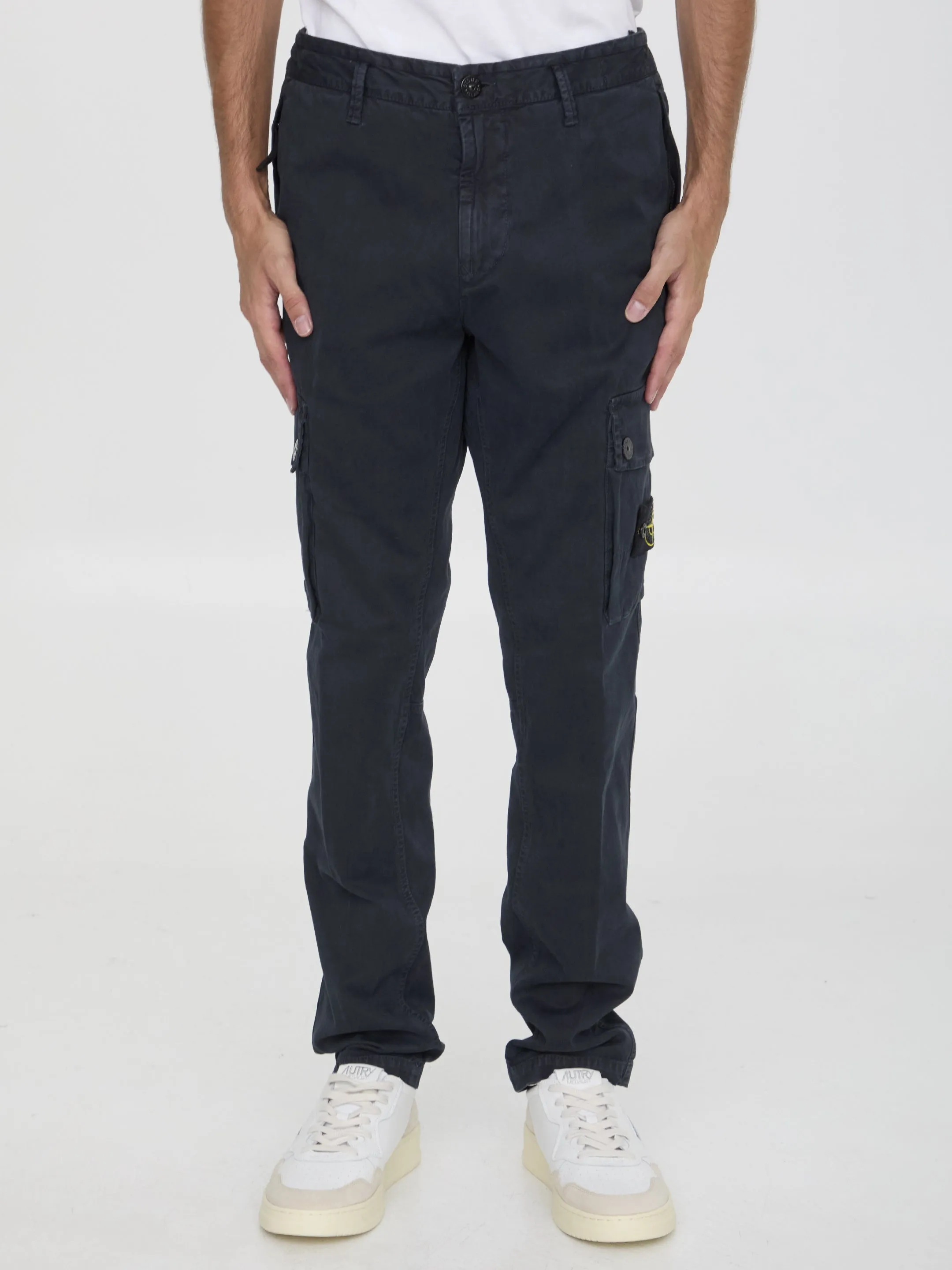 Stone Island Navy Slim Fit Pants