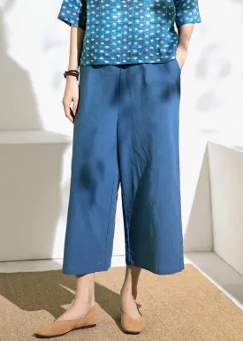 Summer new linen loose pants thin section women's cotton and linen wide leg pants