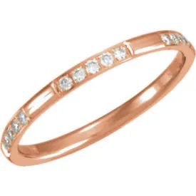 Thin Diamond Eternity Band