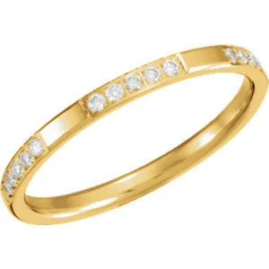 Thin Diamond Eternity Band