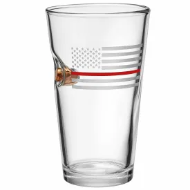 Thin Red Line Pint Glass