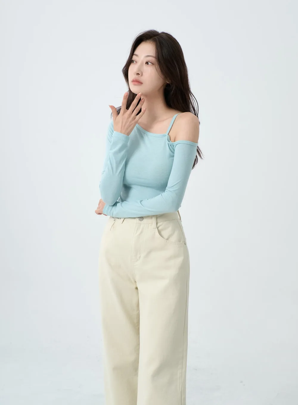 Wide Leg Cotton Pants IO24