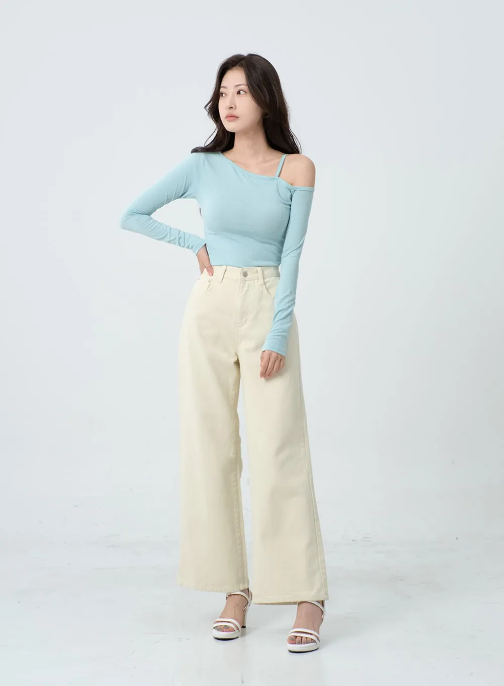 Wide Leg Cotton Pants IO24