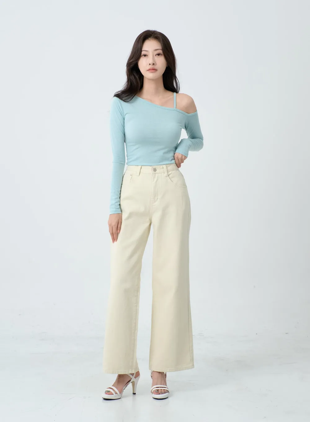 Wide Leg Cotton Pants IO24