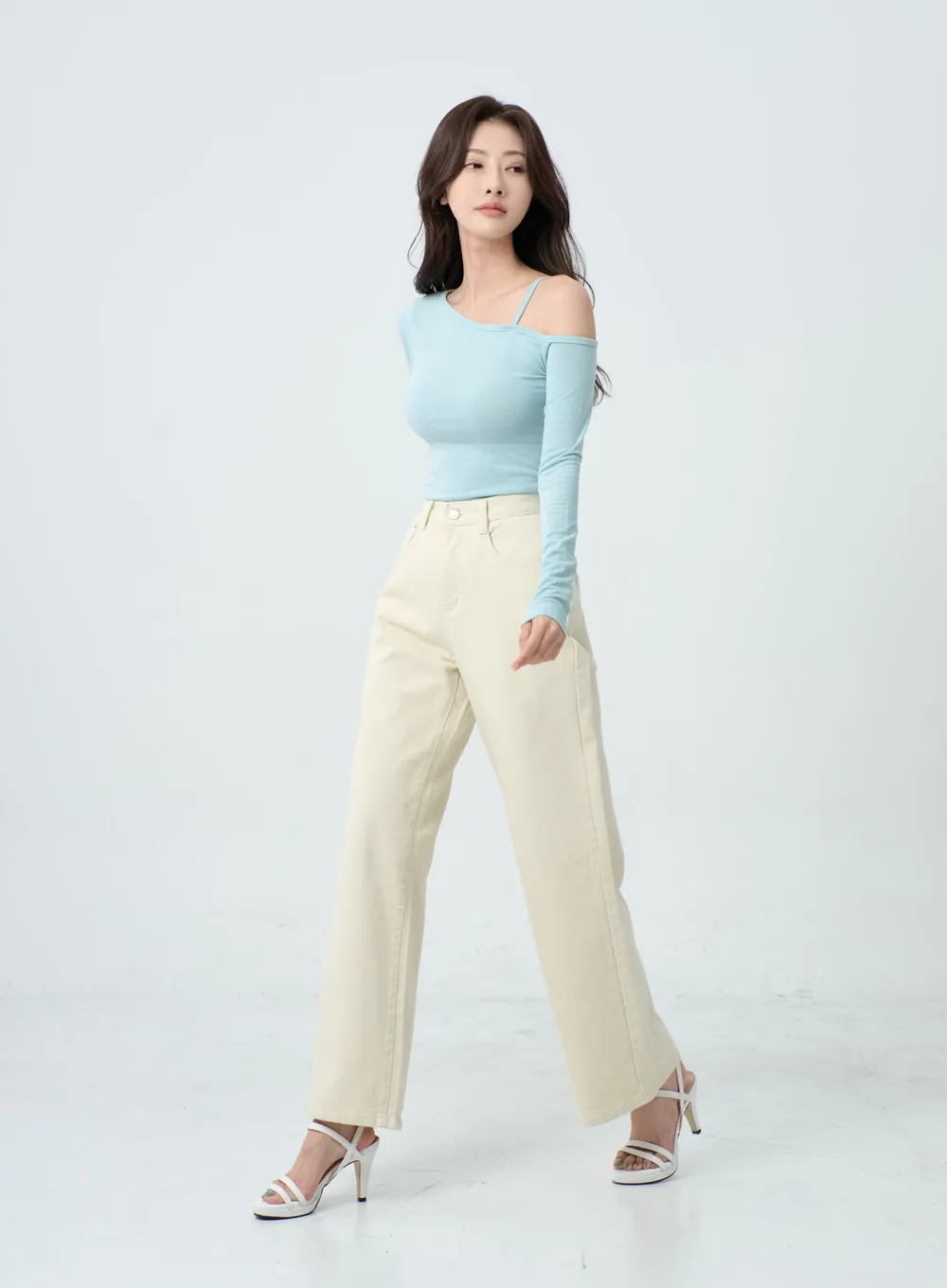 Wide Leg Cotton Pants IO24