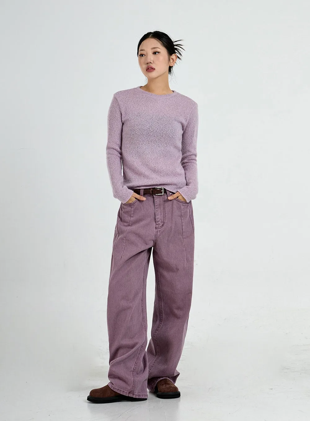 Wide Leg Cotton Pants Unisex CO13