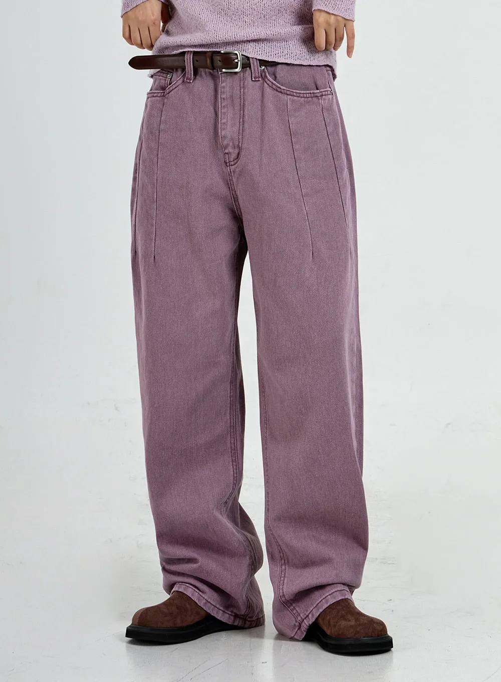 Wide Leg Cotton Pants Unisex CO13