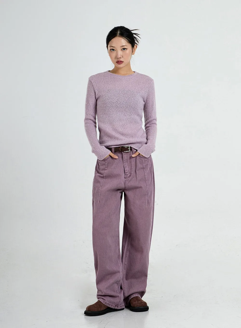 Wide Leg Cotton Pants Unisex CO13