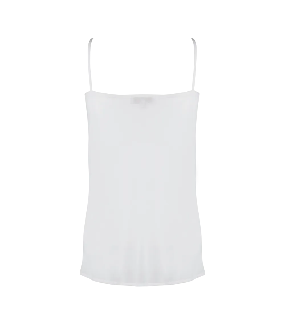 Zoe Silk Tank Top